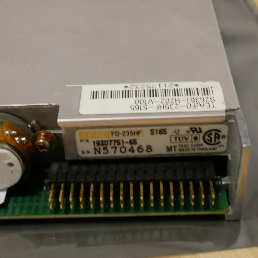 TEAC 3.5 inch Internal Floppy Disk Drive Model‎ FD-235HF Tested & Working - 27